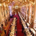 Glittering gala dinner at Royal Windsor Castle