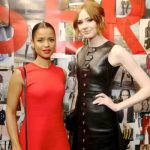 Gugu Mbatha-Raw and Karen Gillan both in Louis Vuitton