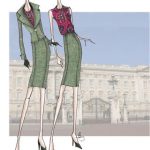 Italian Haute Couture By Michele Miglionico at Buckingham Palace