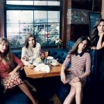 Jemima Kirke, Lena Dunham, Zosia Mamet, and Allison Williams