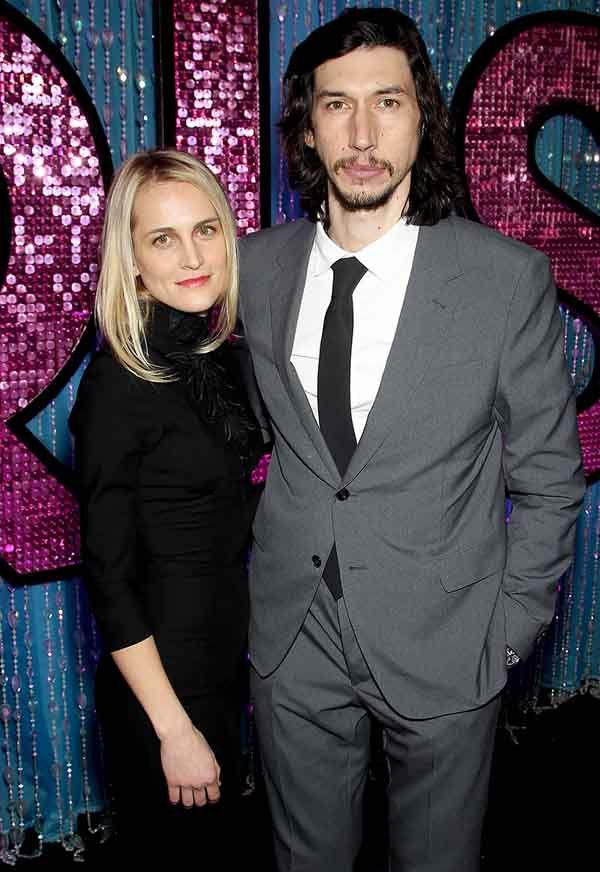 Joanne Tucker and Adam Driver