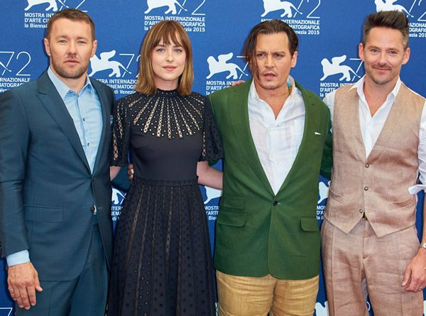 Joel Edgerton, Dakota Johnson, Johnny Depp & Scott Cooper