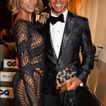 Jourdan Dunn and Lewis Hamilton