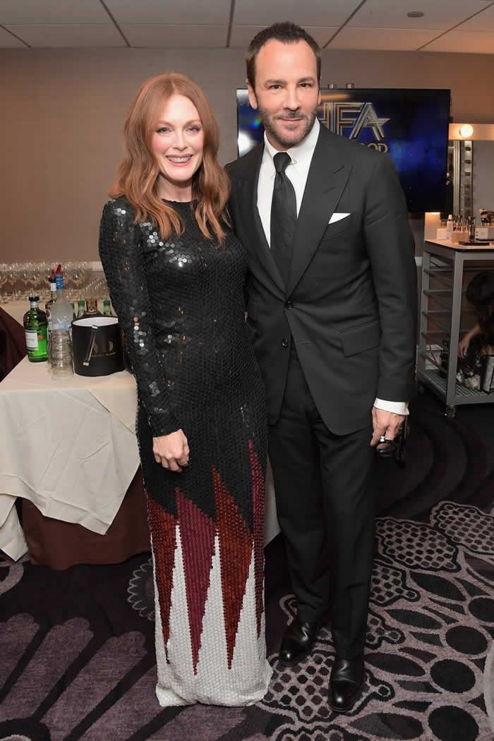 Julianne Moore And Tom Ford