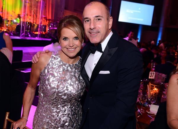 Katie Couric and Matt Lauer