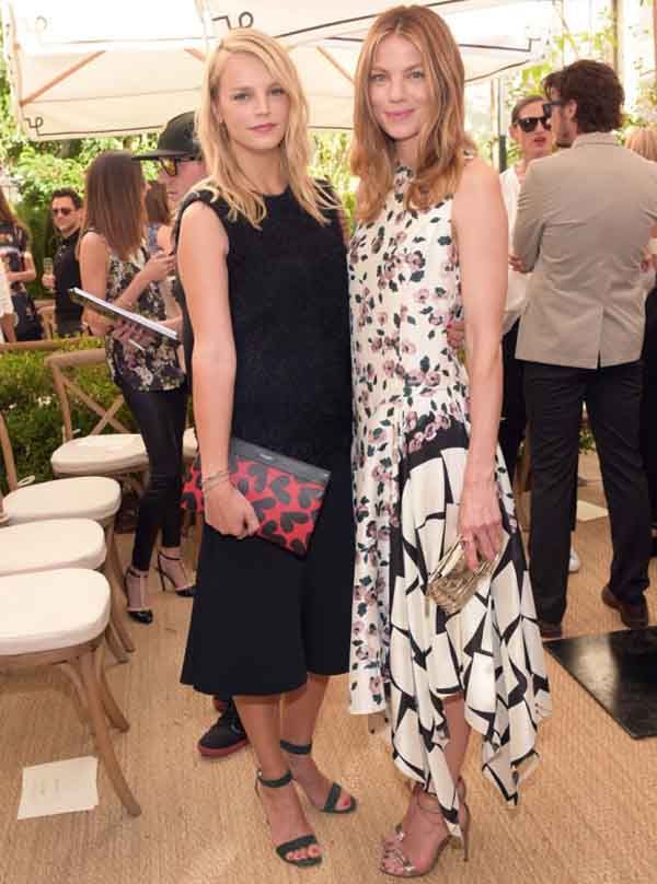 Kelly Sawyer and Michelle Monaghan