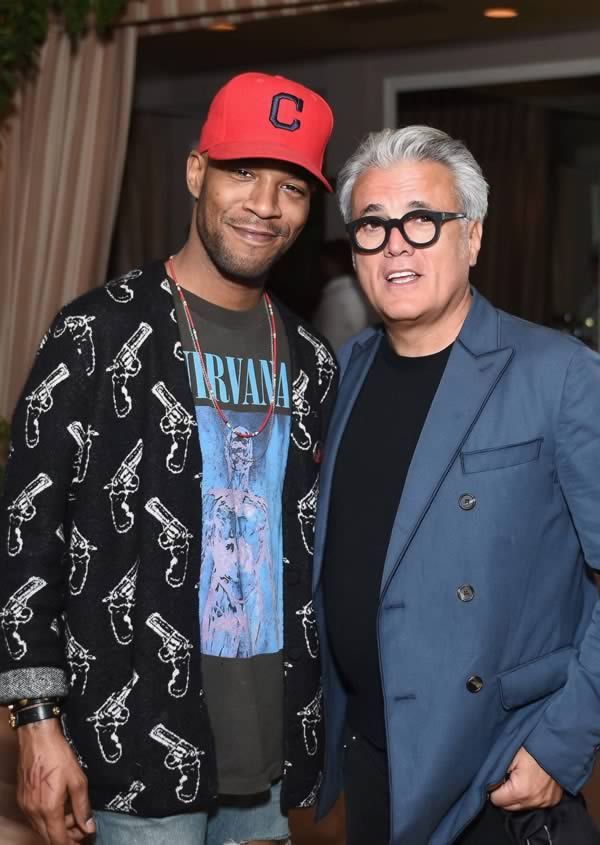 Kid Cudi and Giuseppe Zanotti