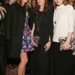 Kim Hersov, Tania Fares, and Vogue's Sarah Mower