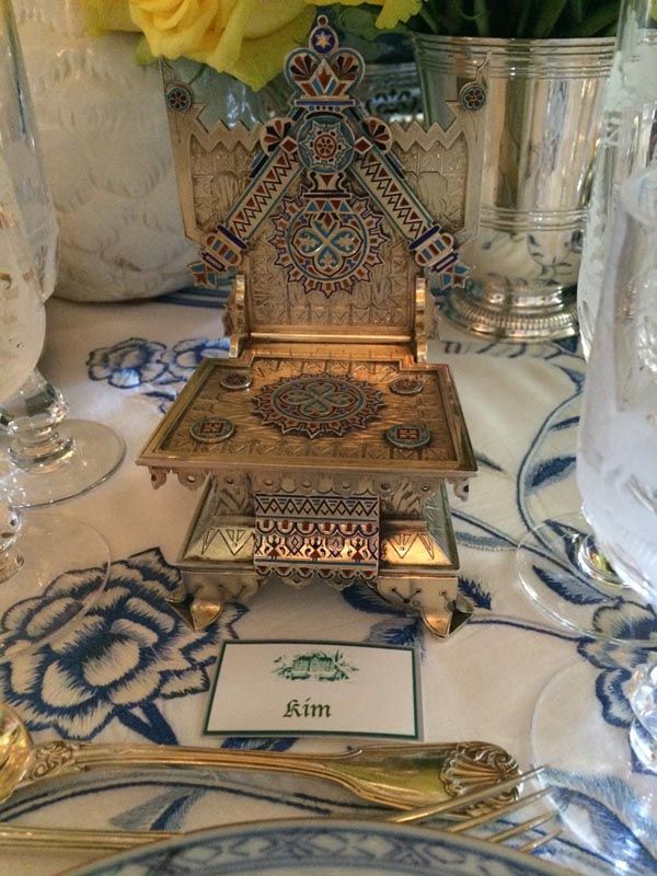 Kim Kardashian'S Table Setting