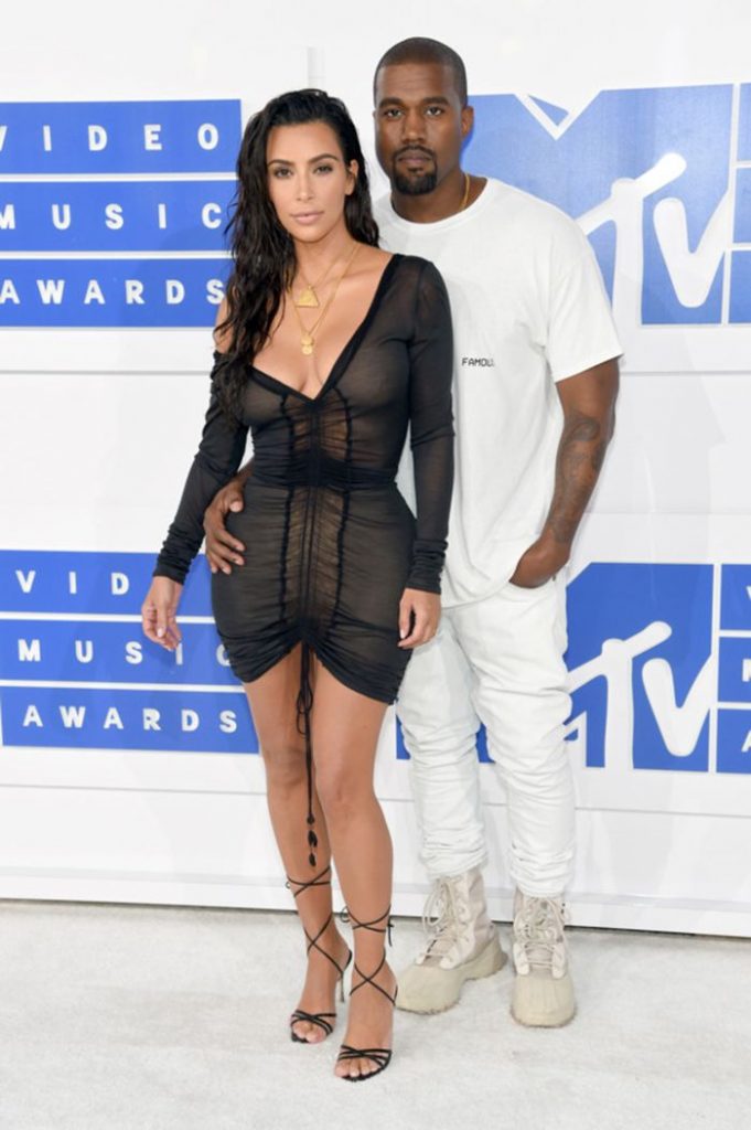 Kim Kardashian and Kanye West