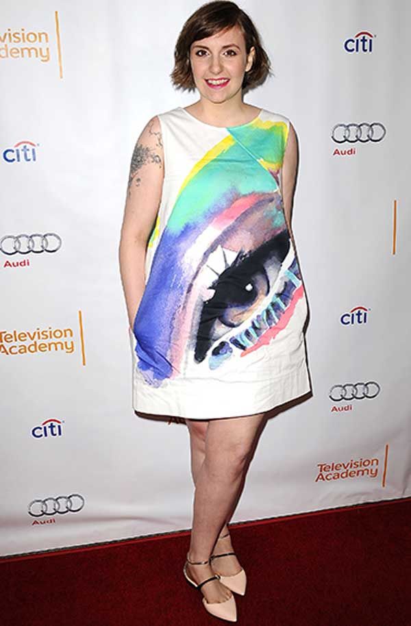 Lena Dunham best dressed