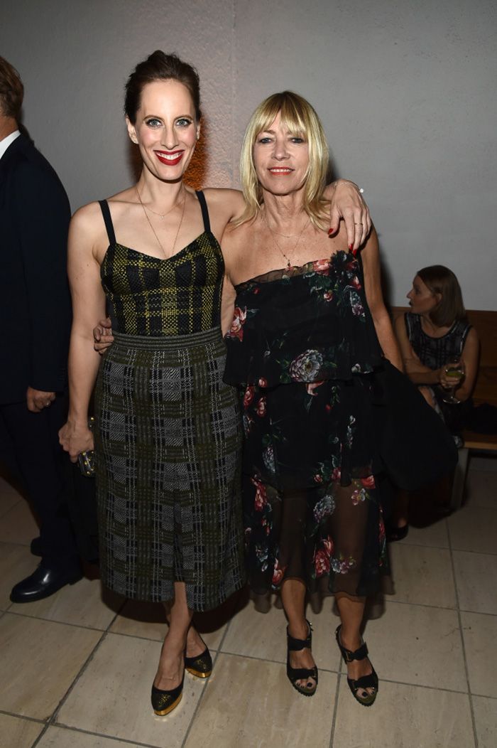 Liz Goldwyn with Kim Gordon