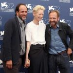 Luca Guadagnino, Tilda Swinton and Ralph Fiennes