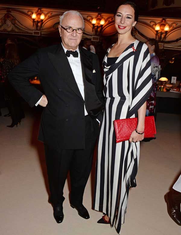 Manolo Blahnik and Kristina Blahnik