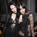 Mariacarla Boscono and Jamie Bochert