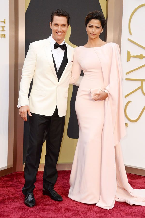 86th Academy Awards - Matthew and Camila