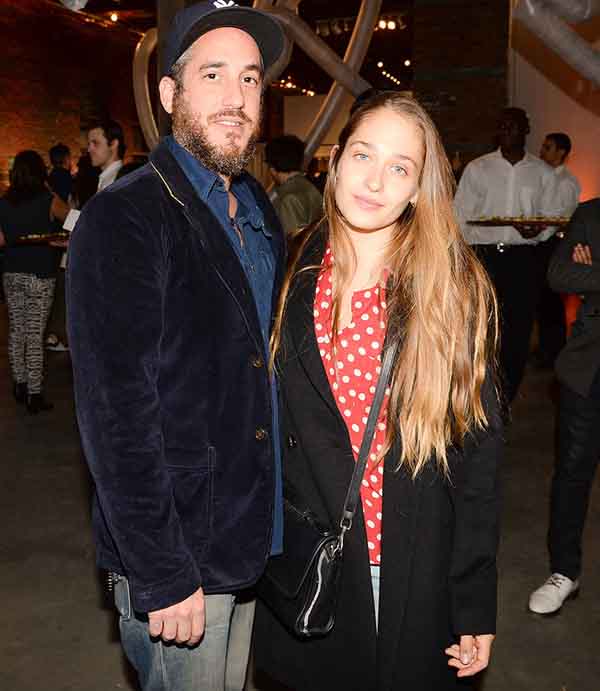 Michael Mosberg and Jemima Kirke