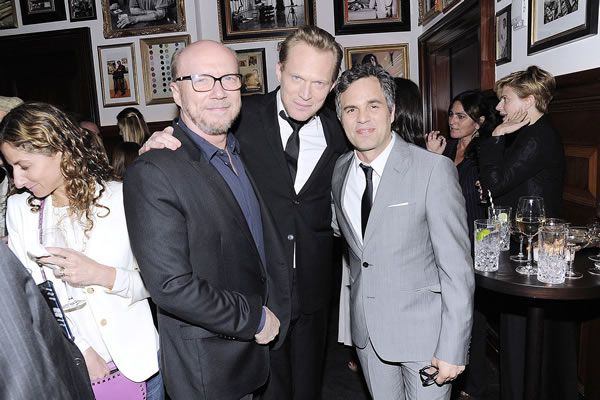 Paul Haggis, Paul Bettany, and Mark Ruffalo