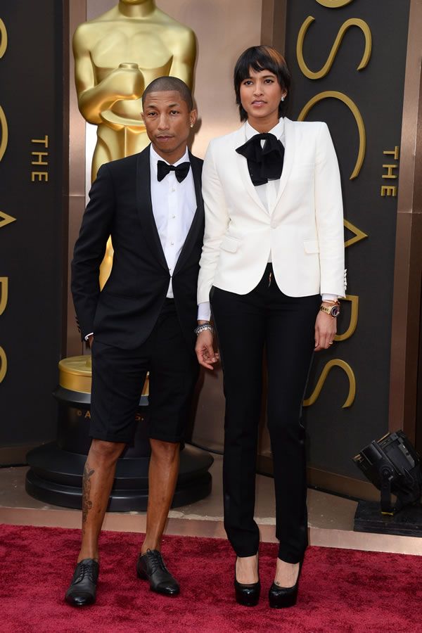 86th Academy Awards - Pharrell  and Helen