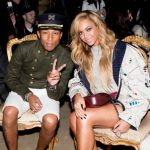 Pharrell Williams in Chanel and BeyoncÃ©