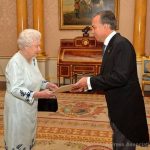 Italian Haute Couture By Michele Miglionico at Buckingham Palace