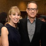 Producer Julia Verdin and Tom Hanks