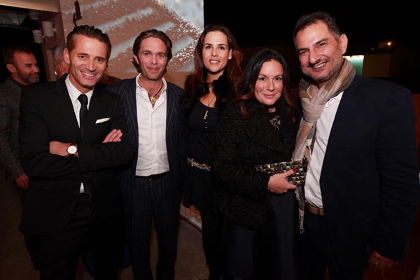 Raynald Aeschilimann, Pedro Domit, Joanna Babun, and Anastasia Koutsioukis