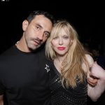 Riccardo Tisci and Courtney Love