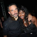 Riccardo Tisci and Naomi Campbell