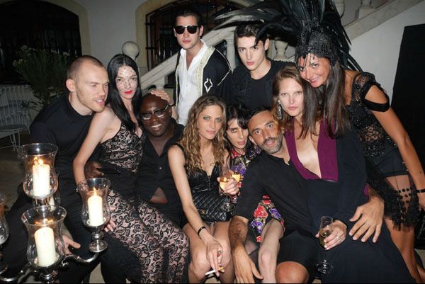 Riccardo Tisci and friends