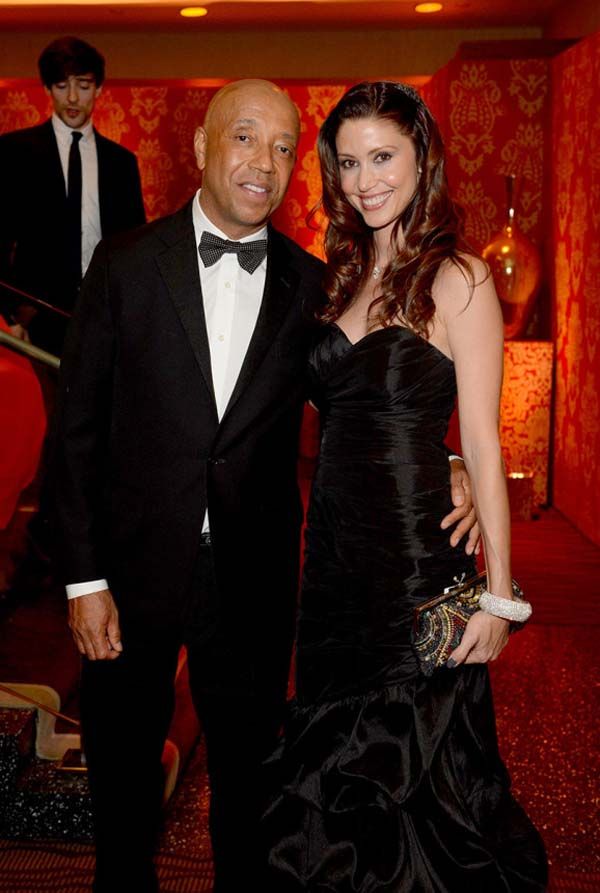 Russell Simmons and Shannon Elizabeth