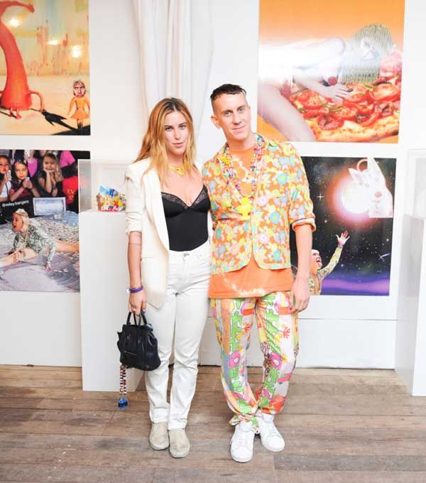 Scout Willis and Jeremy Scott