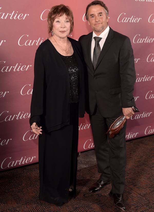 Shirley MacLaine and Richard Linklater