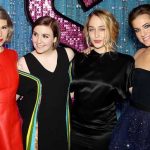 Zosia Mamet, Lena Dunham, Jemima Kirke, and Allison Williams