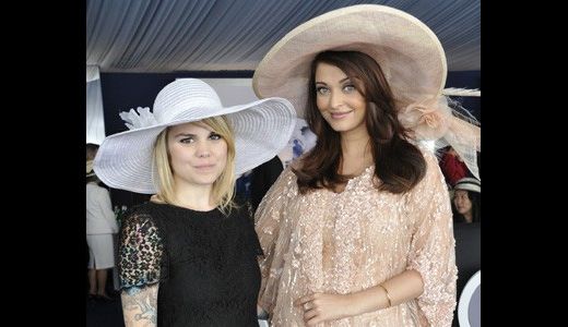 BeÌatrice Martin and Aishwarya Rai Bachchan