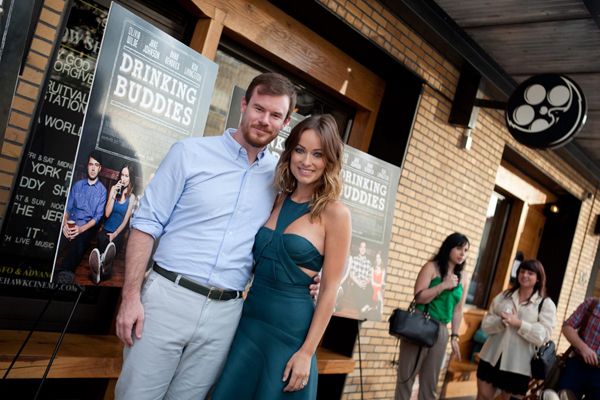 'Drinking Buddies' Premiere - Joe Swanberg and Olivia Wilde