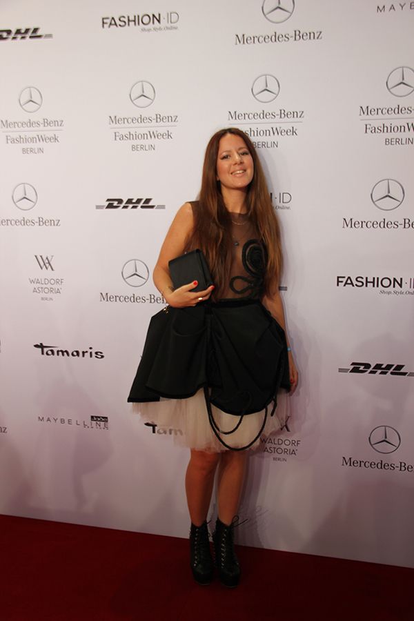 Greek Designer at Mercedes-Benz Fashion Week - Maria Tagalou