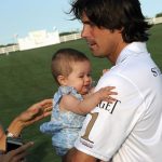 Piaget Hamptons Cup - Nacho Figueras with daughter Alba