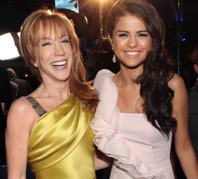 Selena Gomez, Kathy Griffin