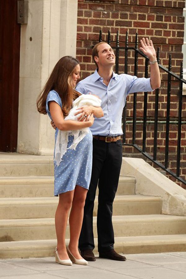 Royal Baby Celebrations - The Duke and Duchess of Cambridge together