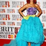 Rihanna  at Brit Awards 2011