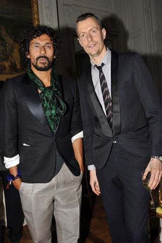 Haider Ackermann and Lucas Ossendrijver