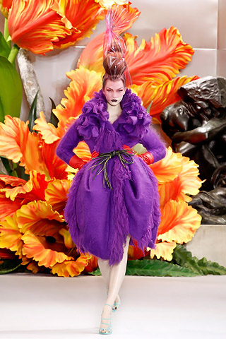 Christian Dior Presented Haute Couture 2010 Collection at Paris Fashion Week