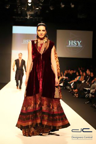 Latest Collection 2011 Hassan Shehryar Yasin