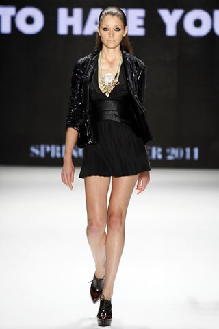 Marcel Ostertag Fashion Collection at MBFW