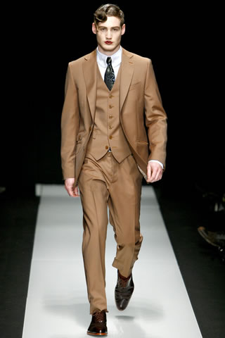 Fashion Designer Vivienne Westwood Fall 2011 Men's Collection at MFW