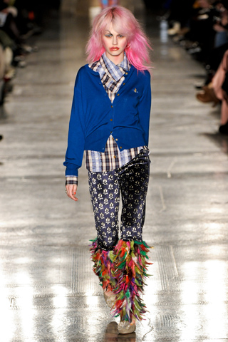 vivienne westwood red label aw2011 lfw collection charlotte free