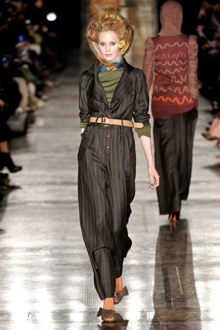 vivienne westwood red label aw2011 lfw collection jasmine poulton