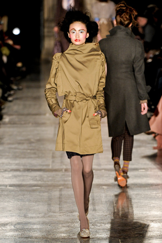 vivienne westwood red label aw2011 lfw collection liu xu