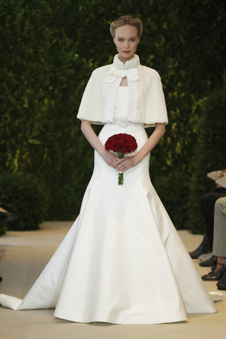 Carolina Herrera Spring Bridal Dresses Collection